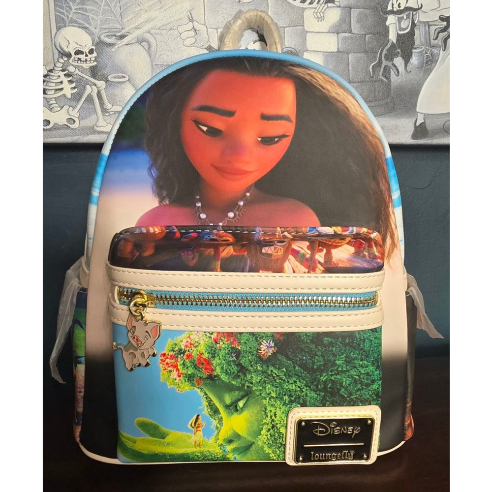 Loungefly Disney Moana Princess Scenes Backpack - Picture 4 of 9